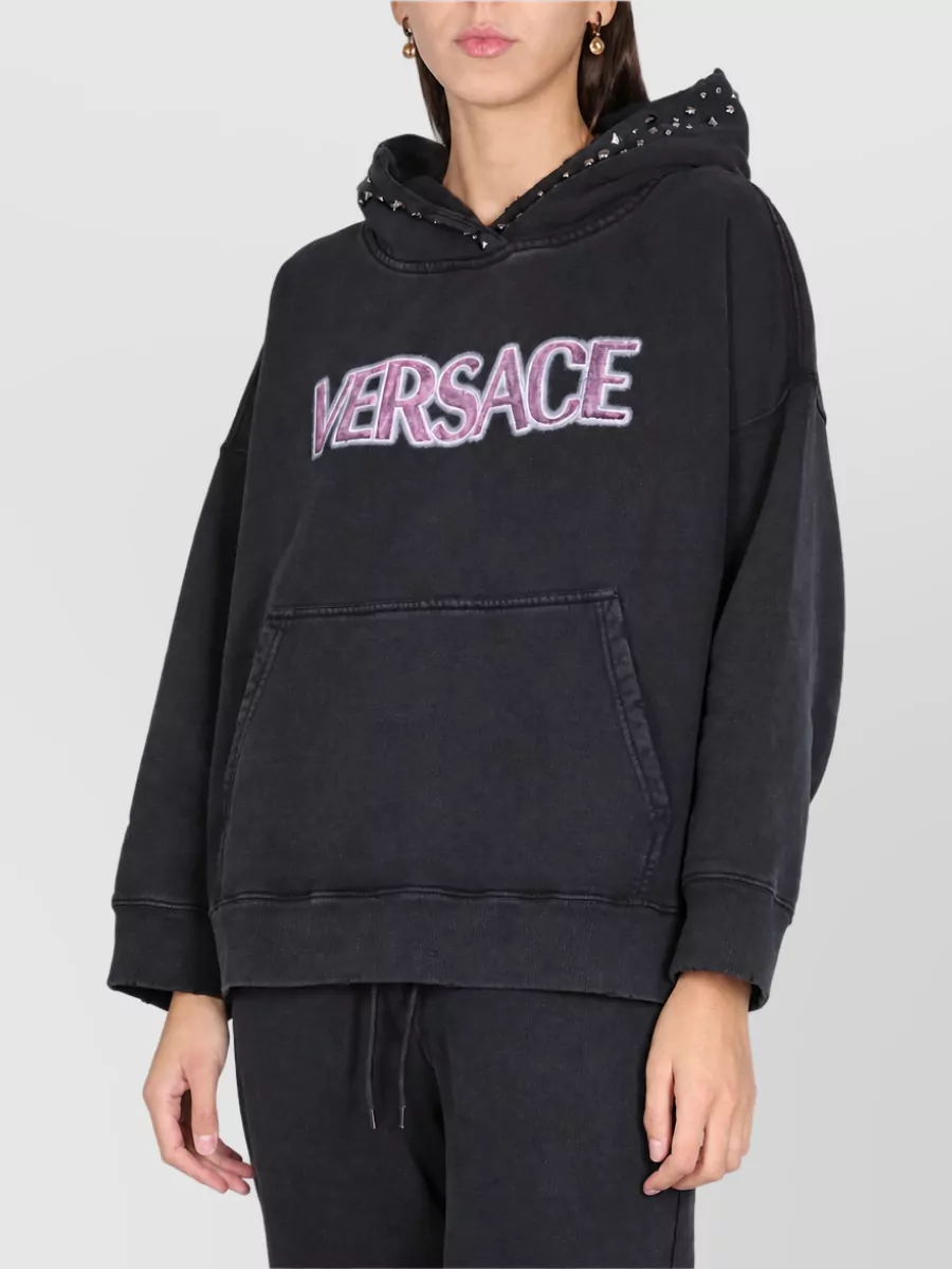 Versace Studded Hoodie