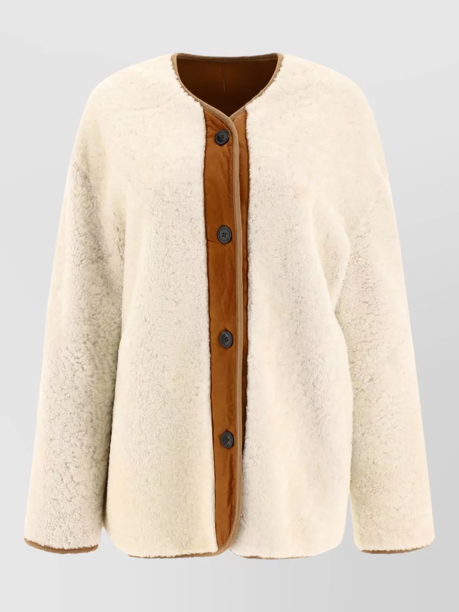 Giovi Reversible Shearling Jacket