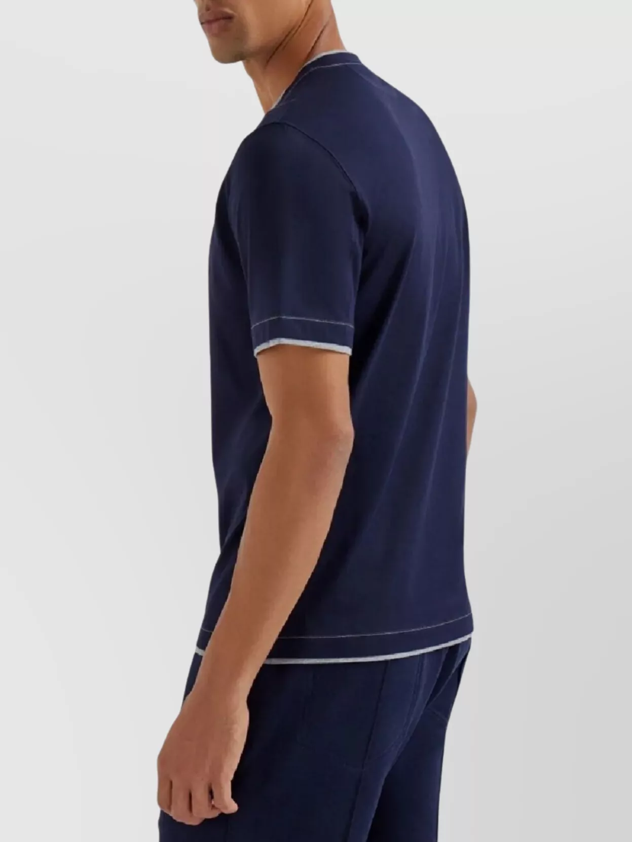 Brunello Cucinelli Crew Neck Short Sleeve T-Shirt
