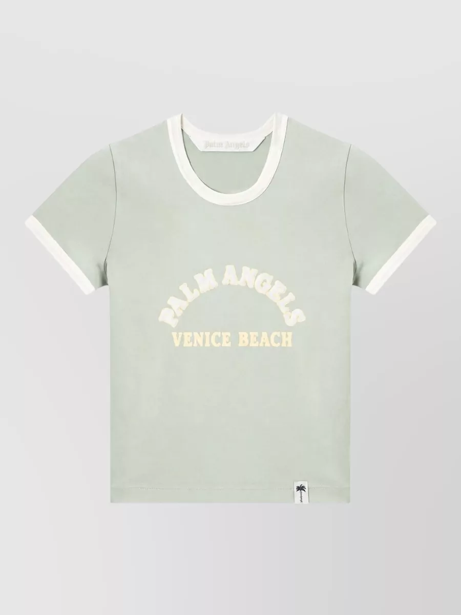 Palm Angels cotton slim t-shirt