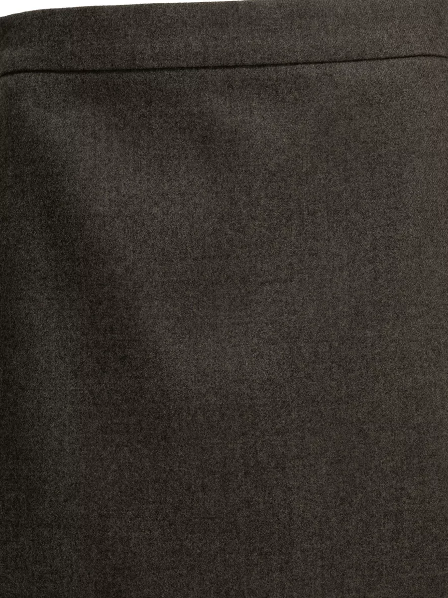 Max Mara Virgin Wool Mini Pencil Skirt