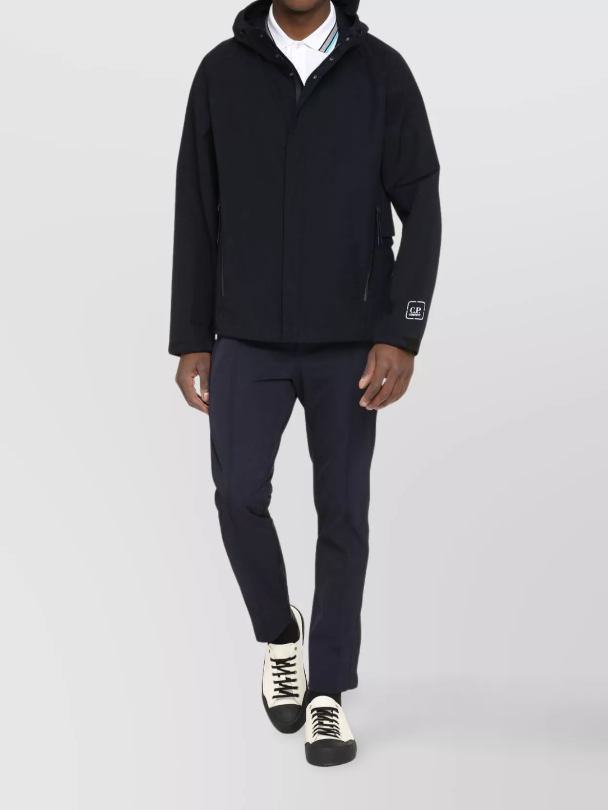 C.p. Company Cotton Hooded Jacket