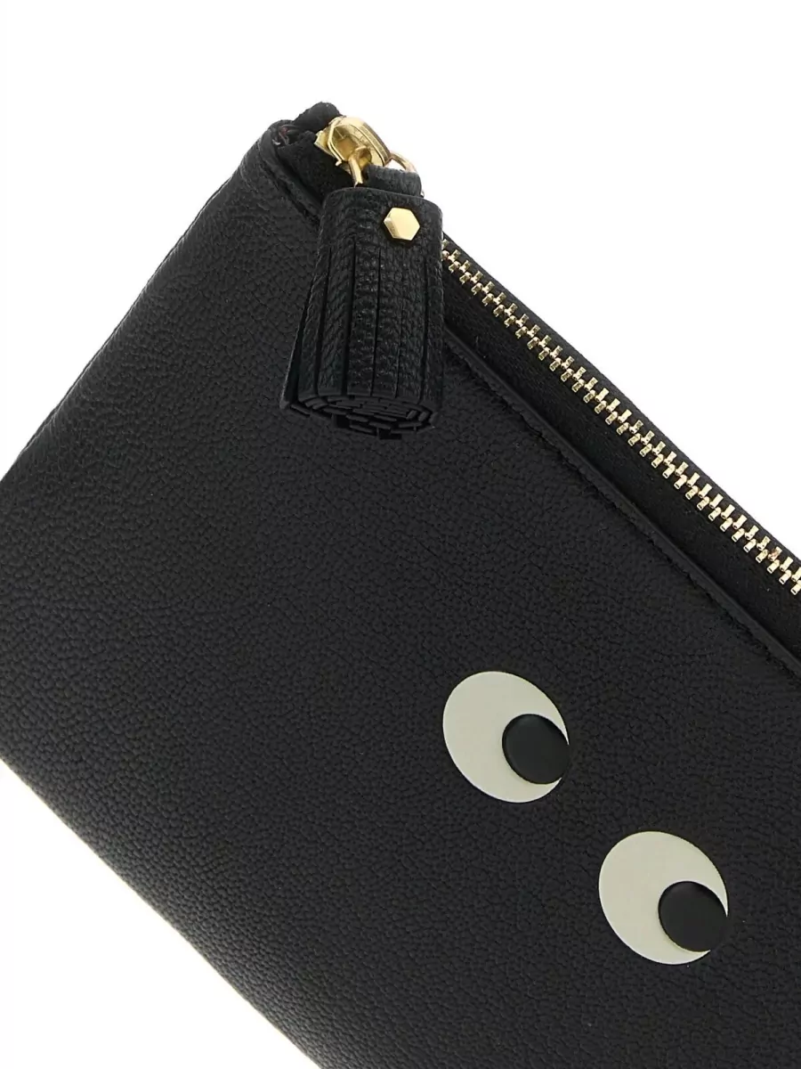 Anya Hindmarch Eyes Leather Clutch Bag
