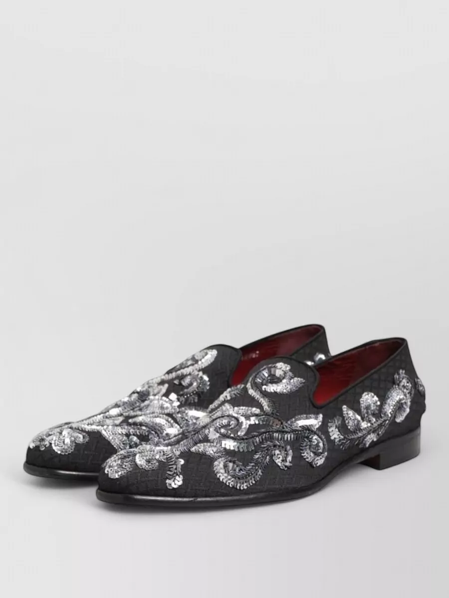 Dolce&Gabbana Embroidered Loafers