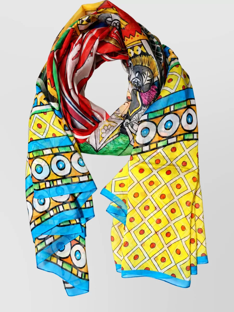 Dolce&Gabbana silk printed scarf