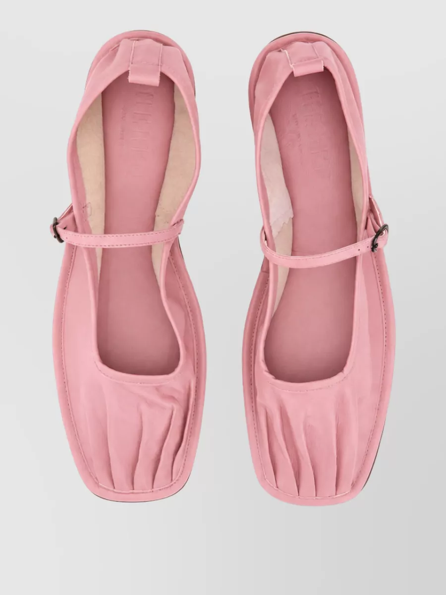 Hereu Lambskin Ballerina Shoes