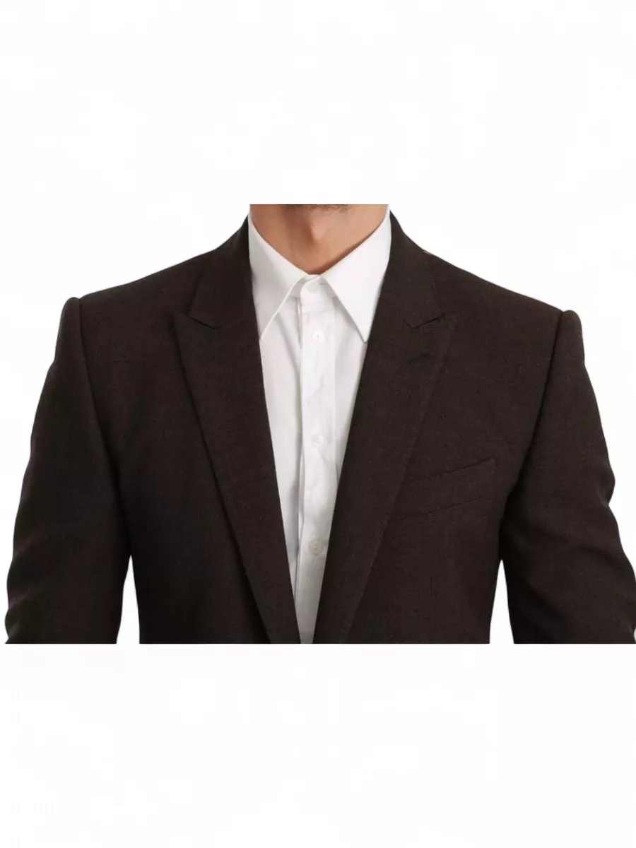 Dolce&Gabbana Virgin Wool Slim-Fit Single-Breasted Blazer