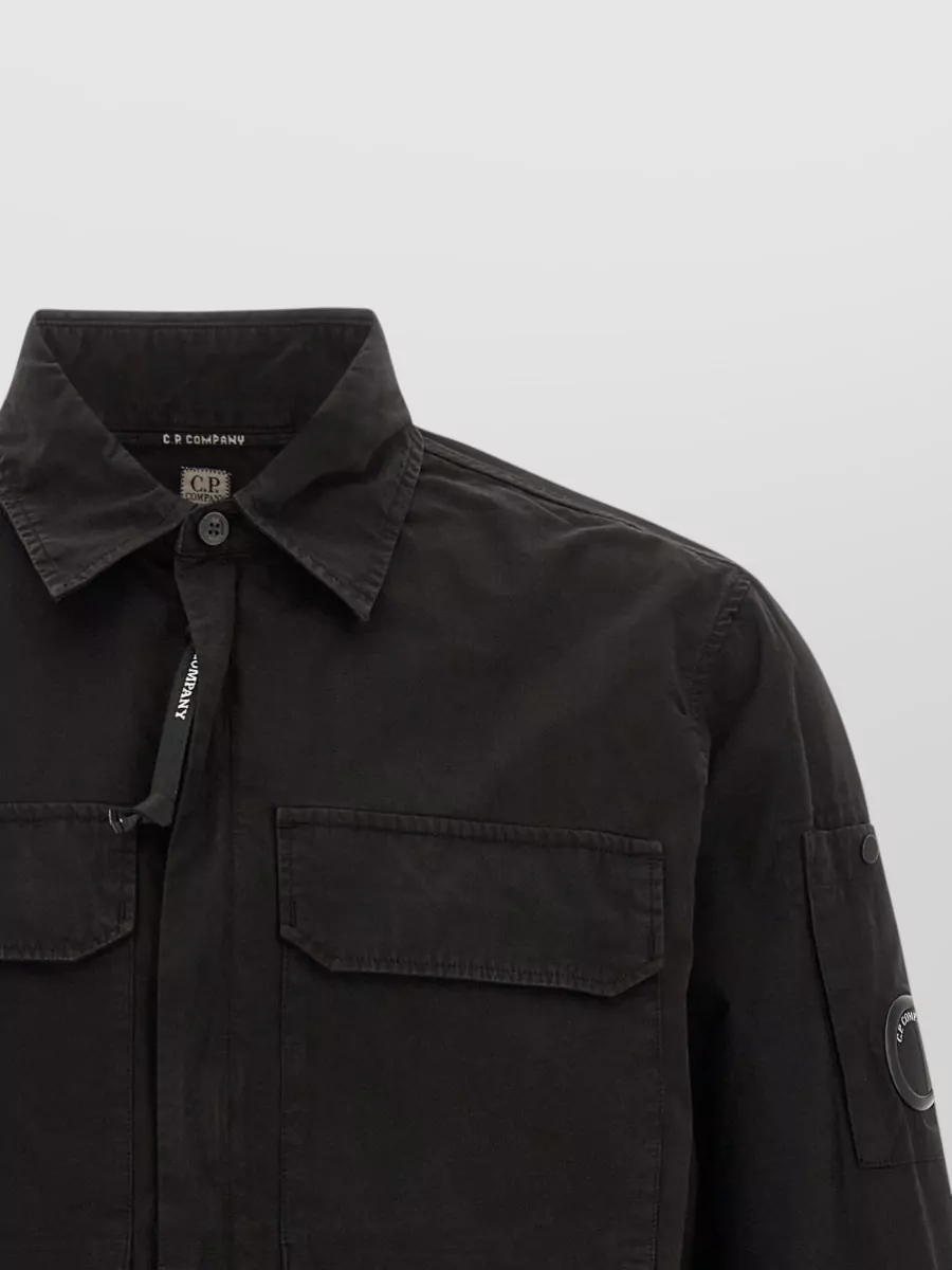 C.p. Company Cotton Gabardine Shirt Jacket