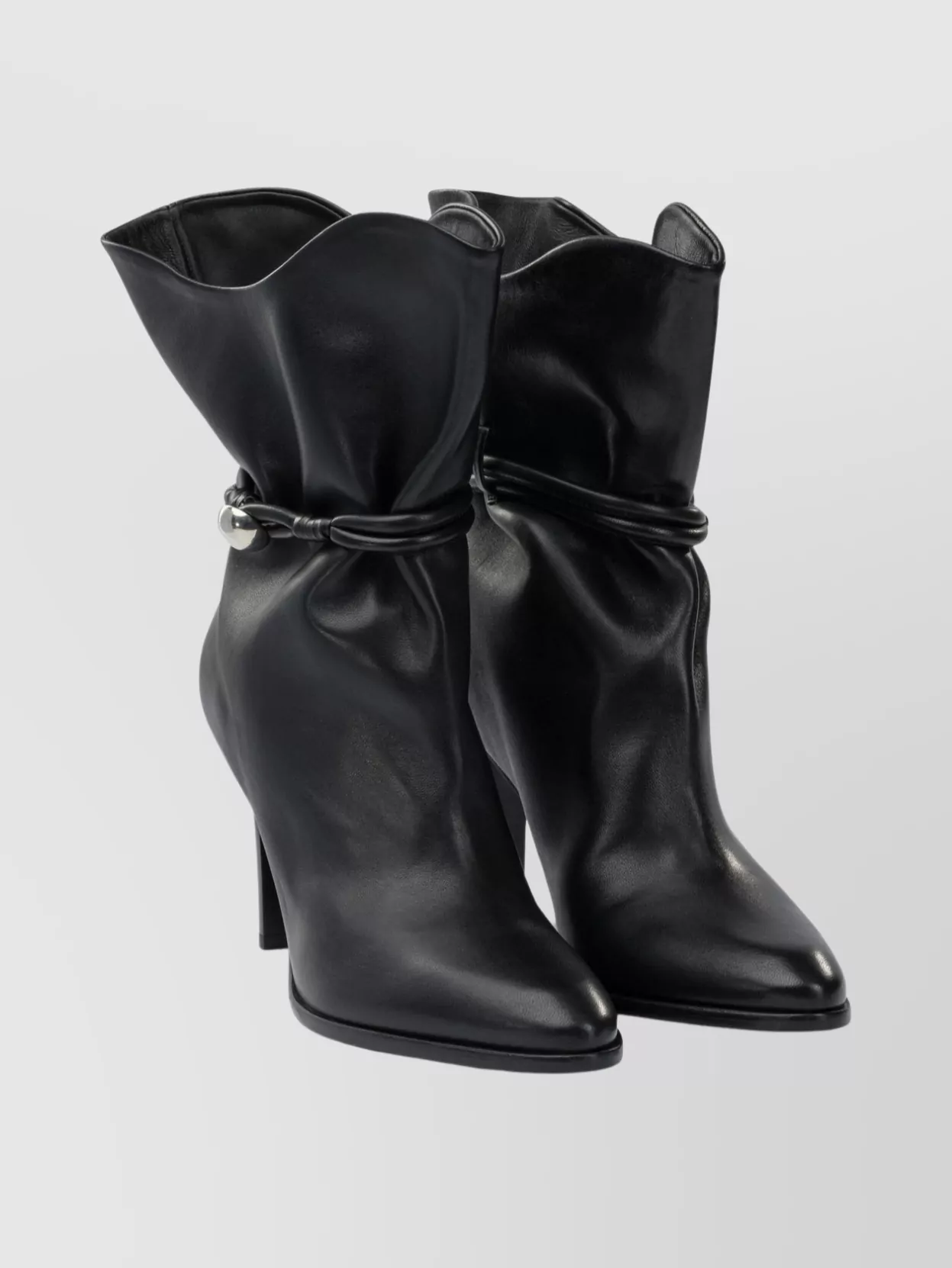 Isabel Marant Stylish Ankle Boots Decorative Strap In Black