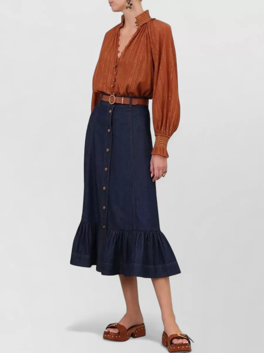 Zimmermann Gathered Blouse