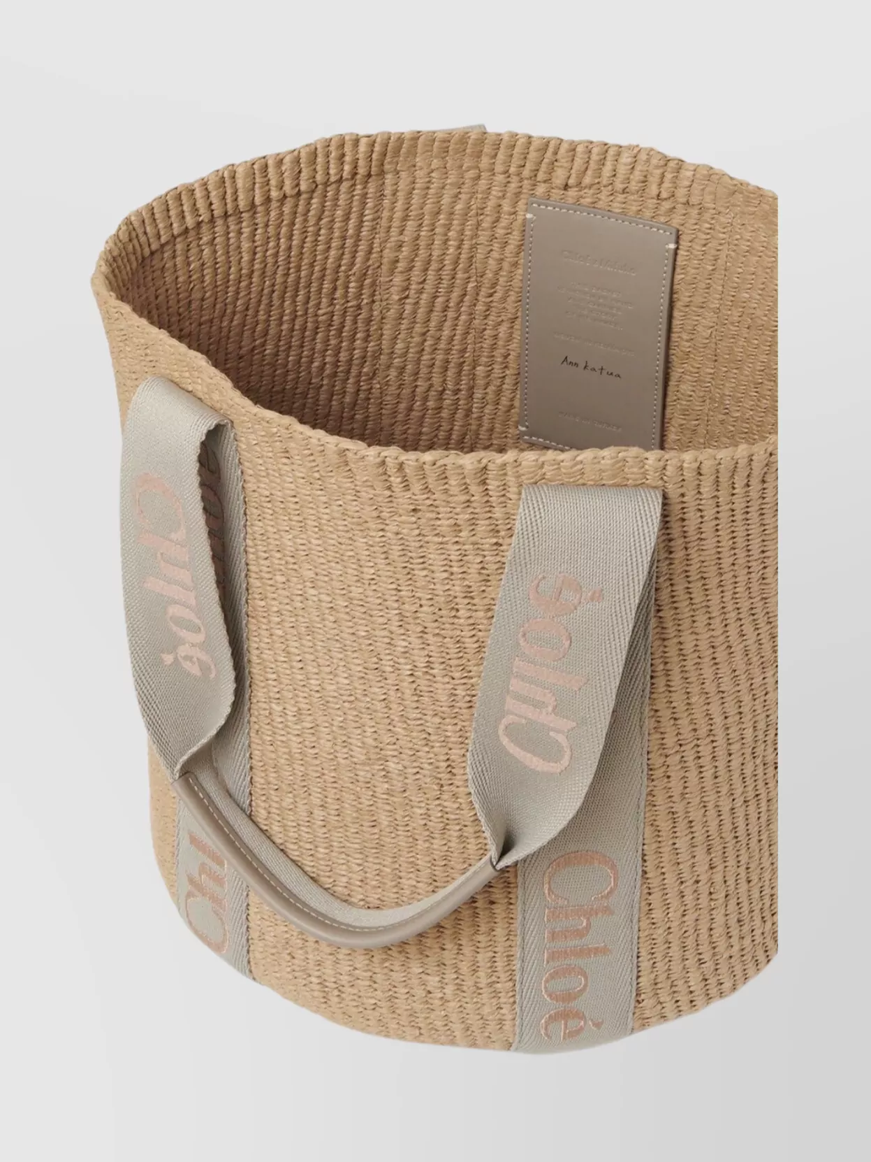Chloé Large Natural Fibres Tote Bag