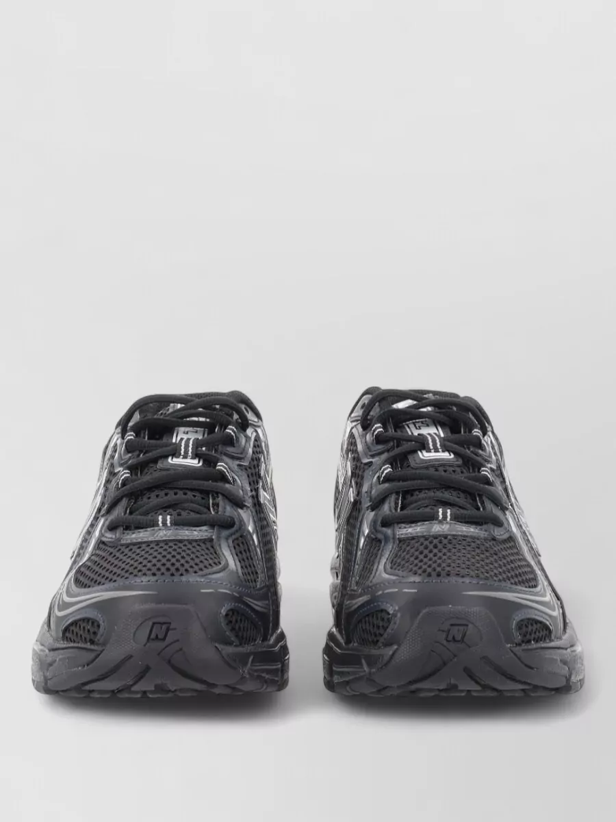 New Balance Mesh and leather low-top sneakers