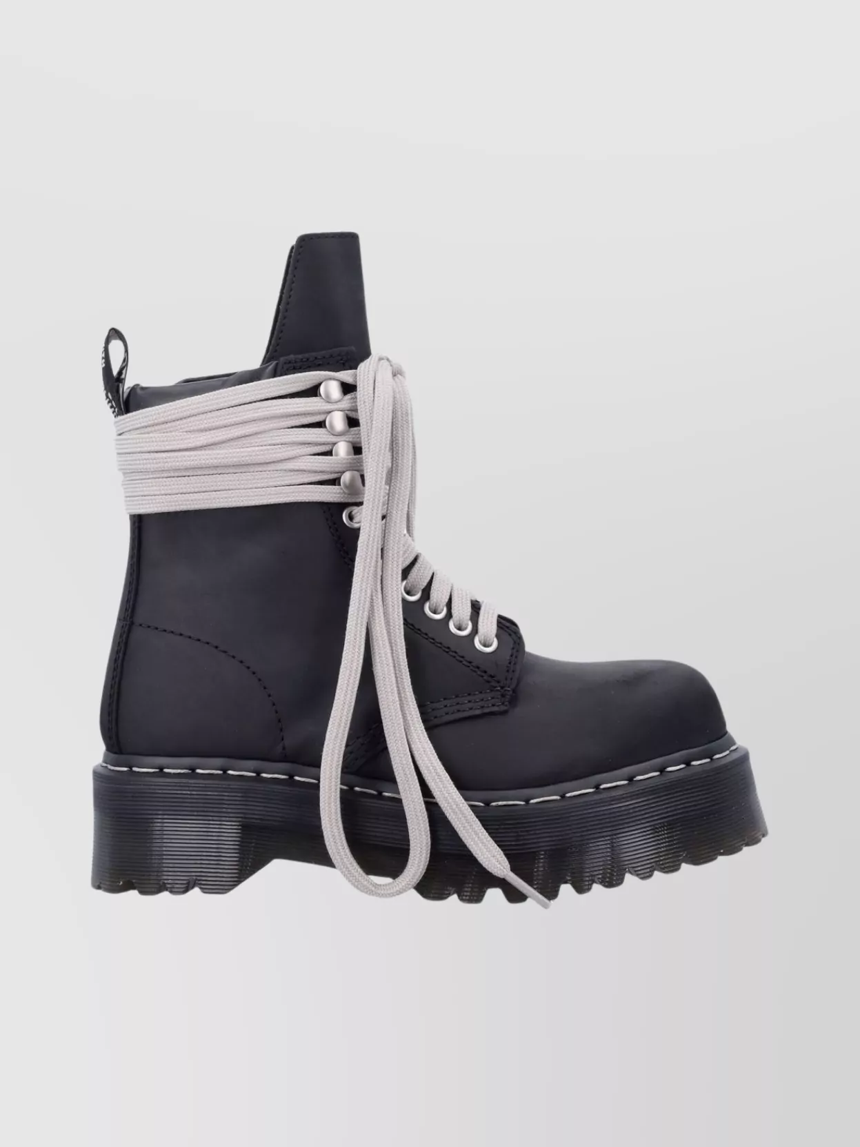 Rick Owens Steel Toe Platform Boot Laces