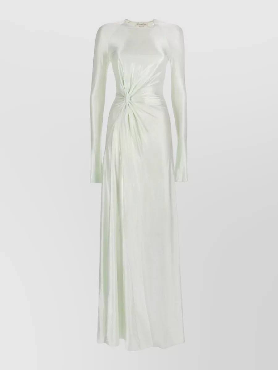 Victoria Beckham Twist waist maxi dress