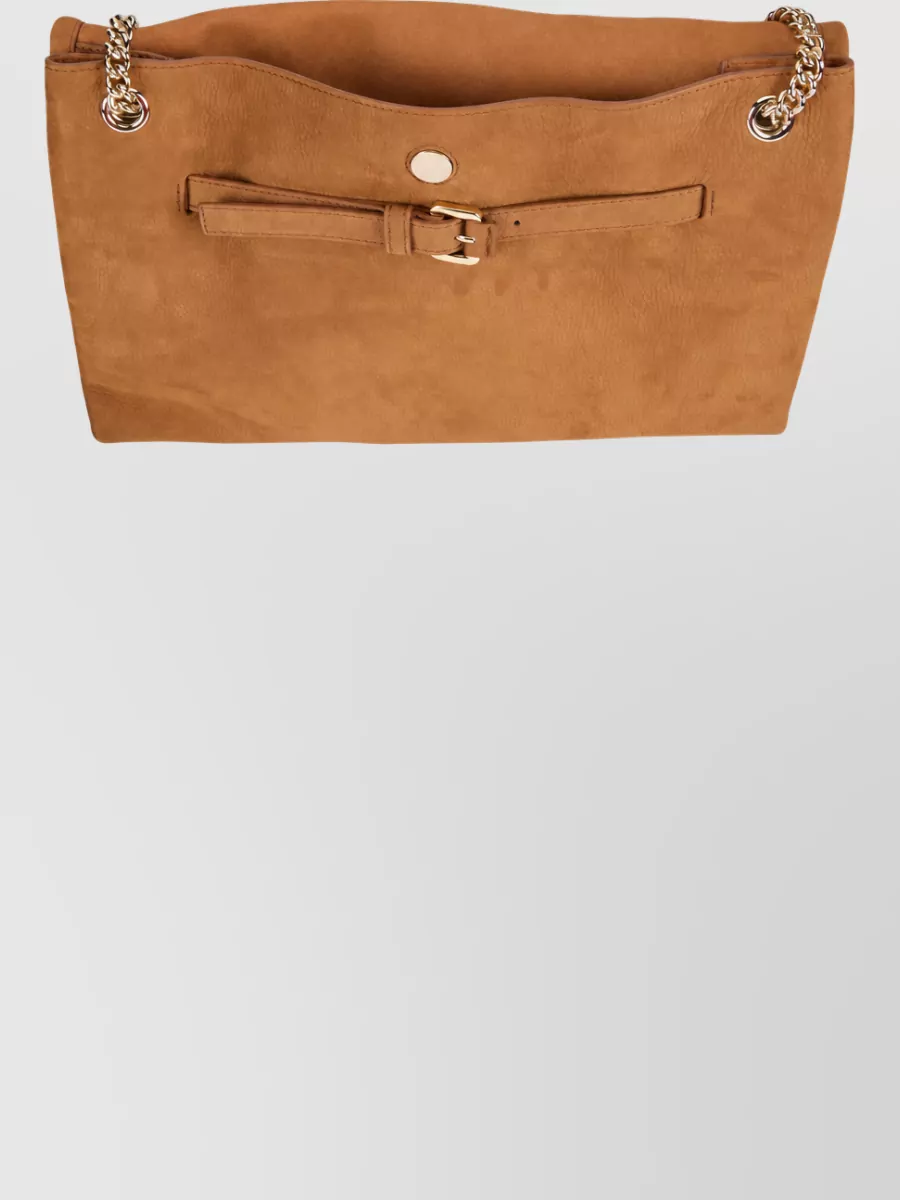 Orciani Leather Shoulder Bag