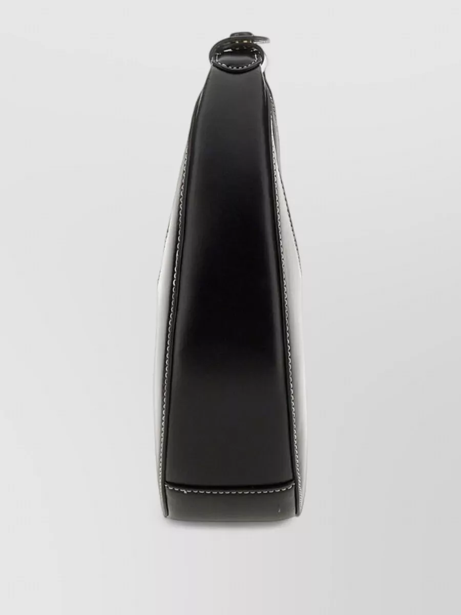 Staud Moon Mini Leather Bucket Bag