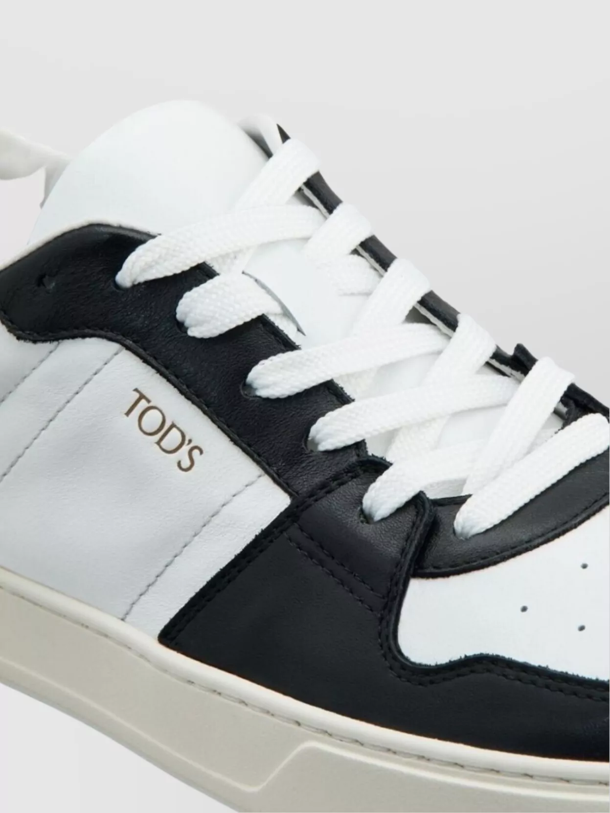 Tod's Sneakers With Contrast Panels And Rubber Sole