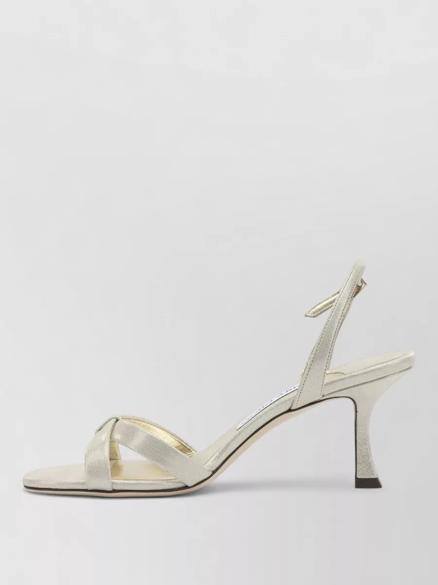 Jimmy Choo Elsy 70Mm Heeled Sandals Ankle Strap