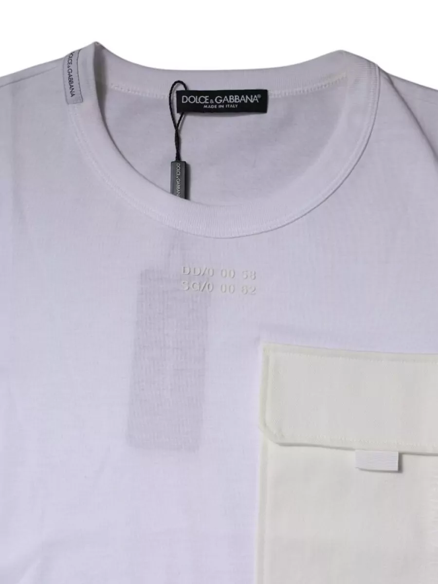 Dolce&Gabbana Cotton Crew Neck Short-Sleeve T-Shirt