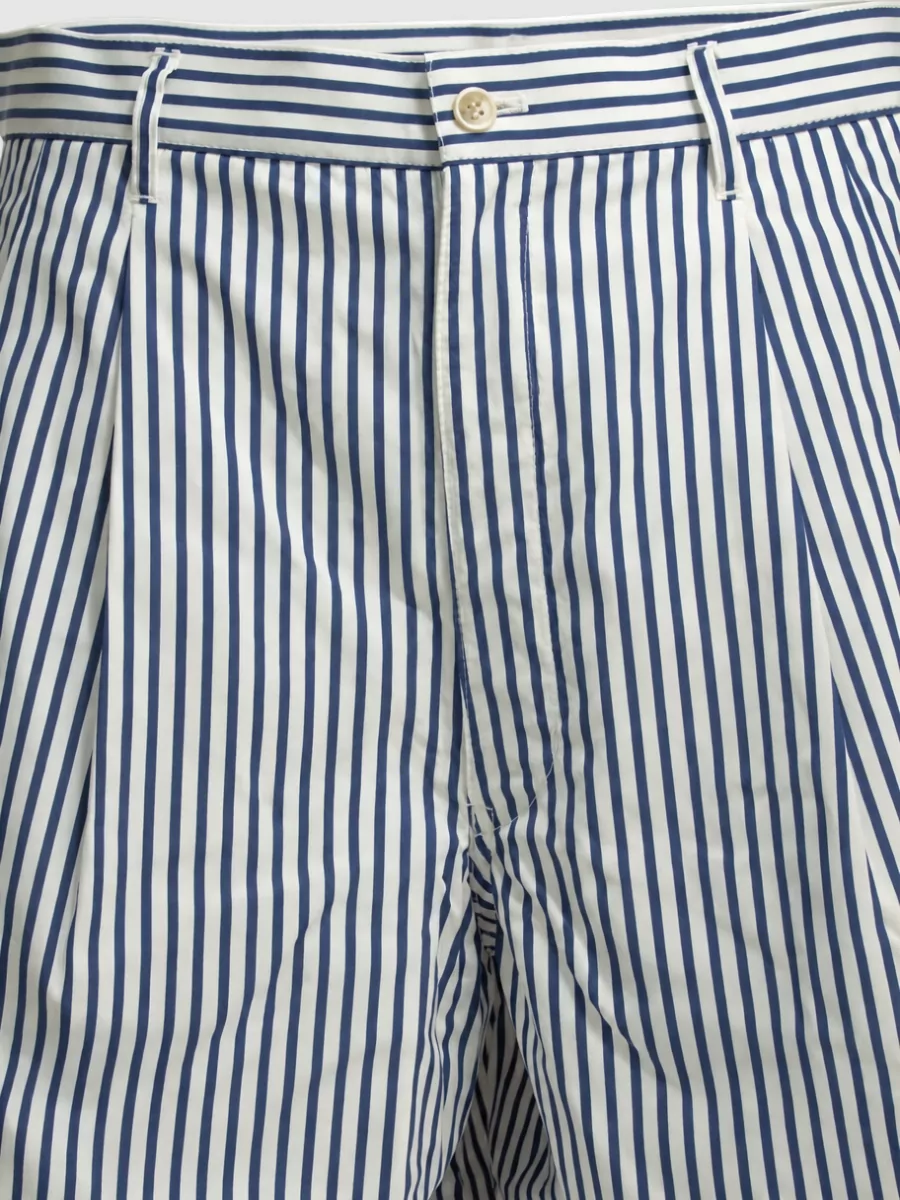 Comme Des Garçons Striped Chino Shorts