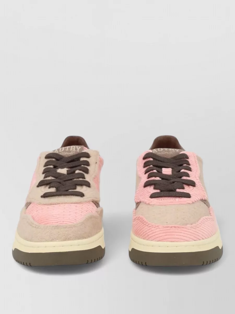 Autry velvet lace-up sneakers