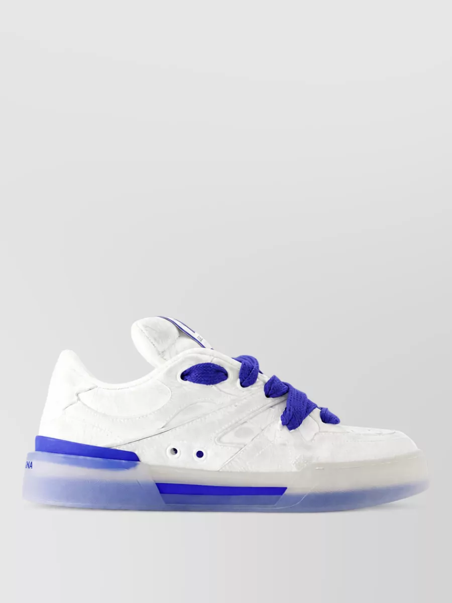 Dolce&Gabbana Leather Low-Top Sneakers