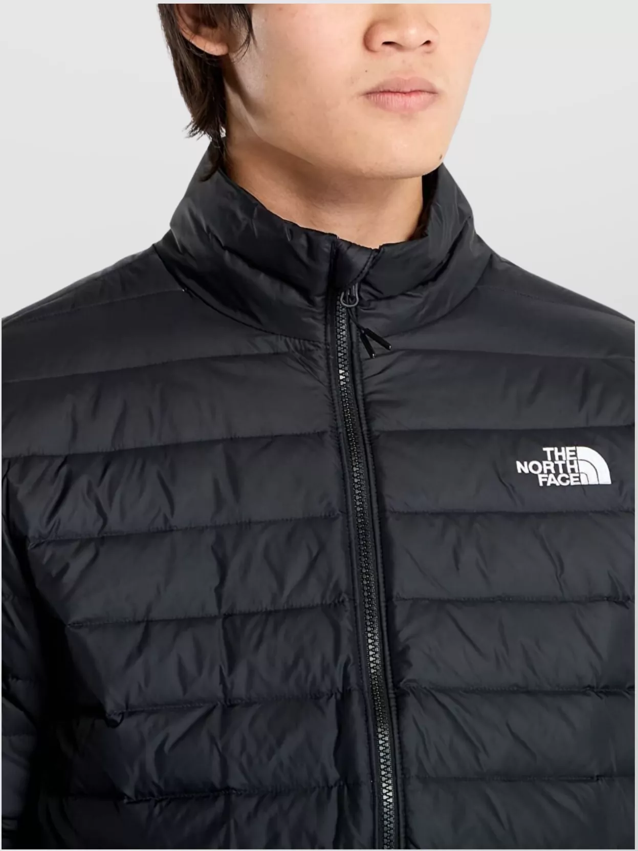 The North Face Padded High Neck Jacket With Side Pockets