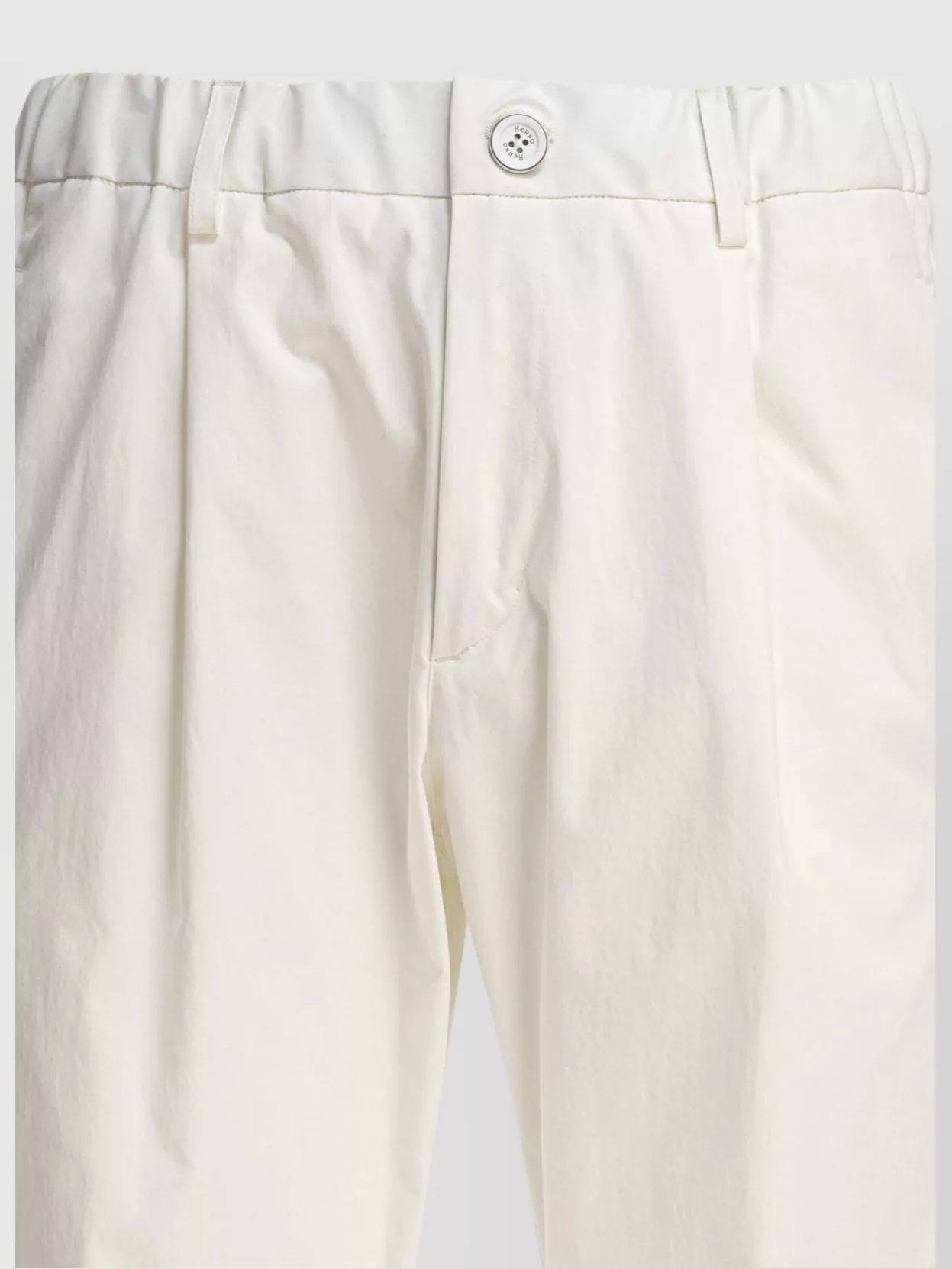 Herno Tailored Trousers Elastic Waistband