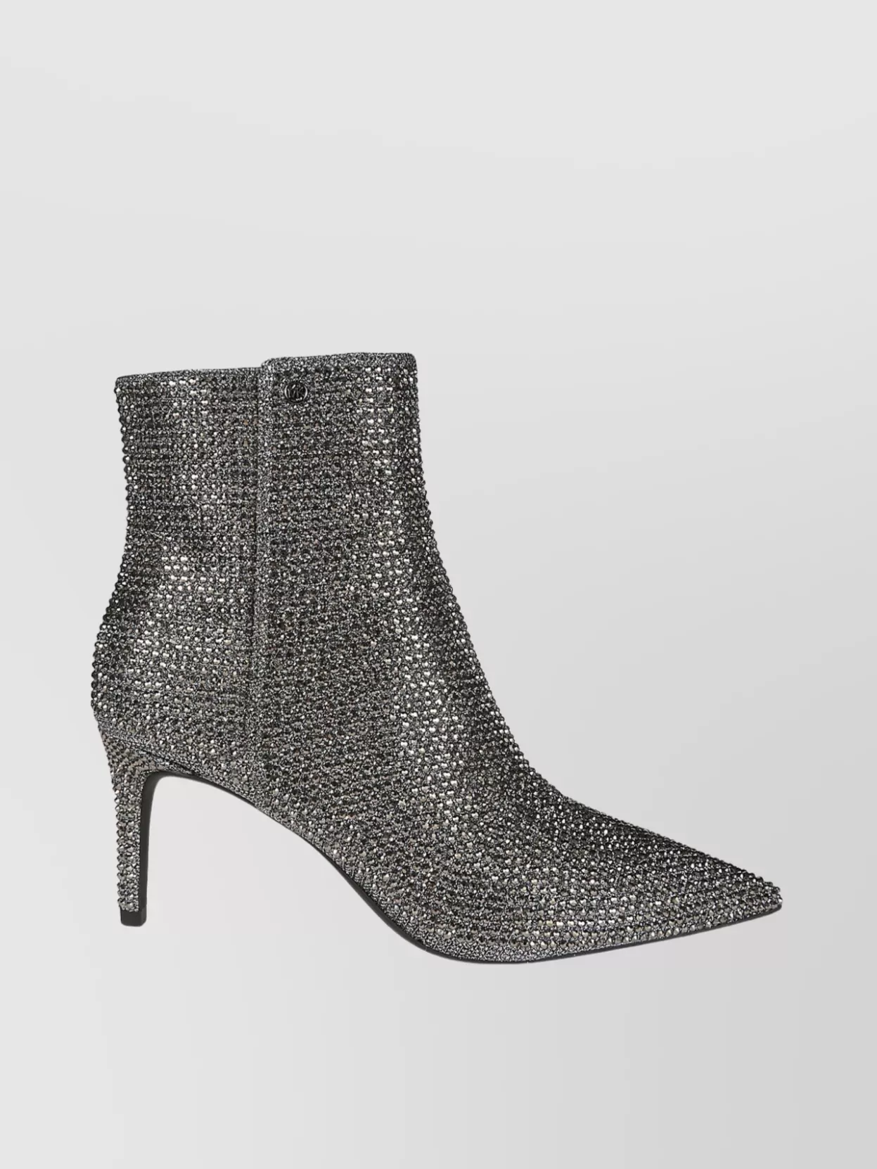 Shop Michael Kors Crystal Embellished Ankle Boots Stiletto