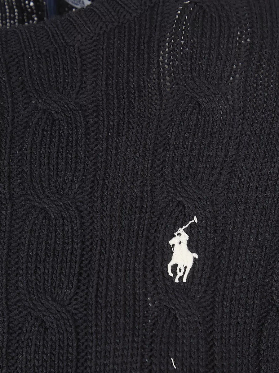 Polo Ralph Lauren Ribbed Slim-Fit Long-Sleeve Crewneck Sweatshirt