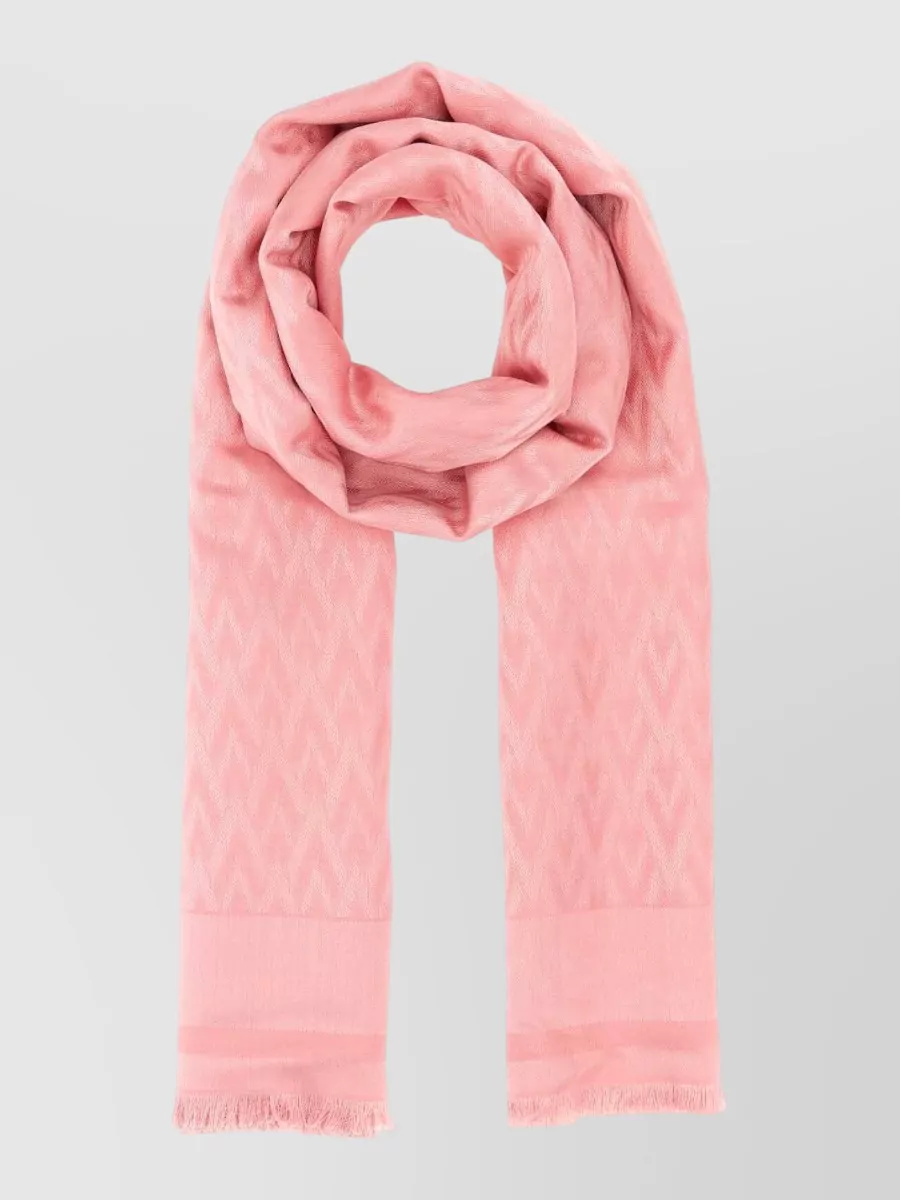 Valentino Garavani silk blend scarf