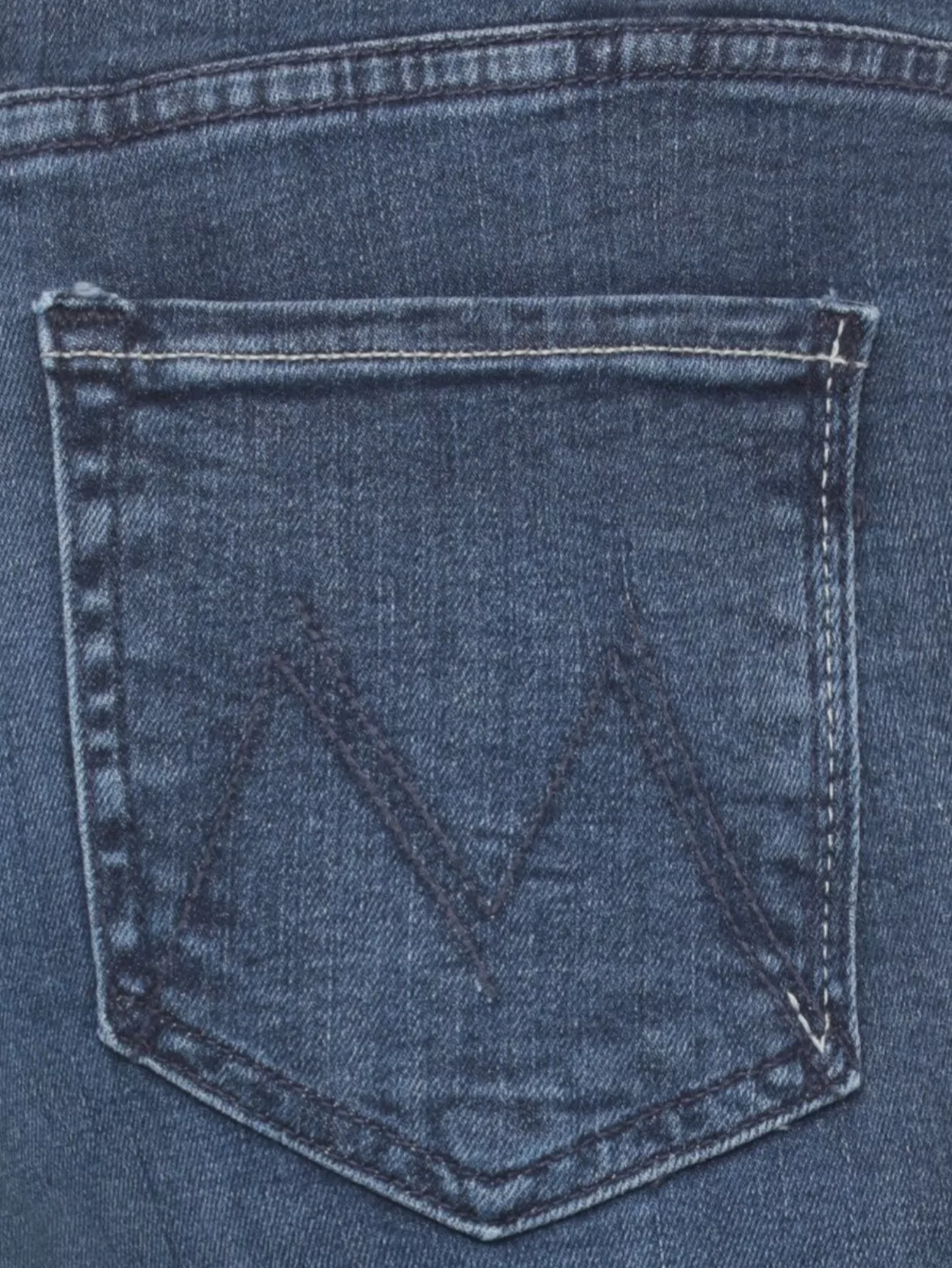 Mother High Waist Flared Jeans Four Pockets