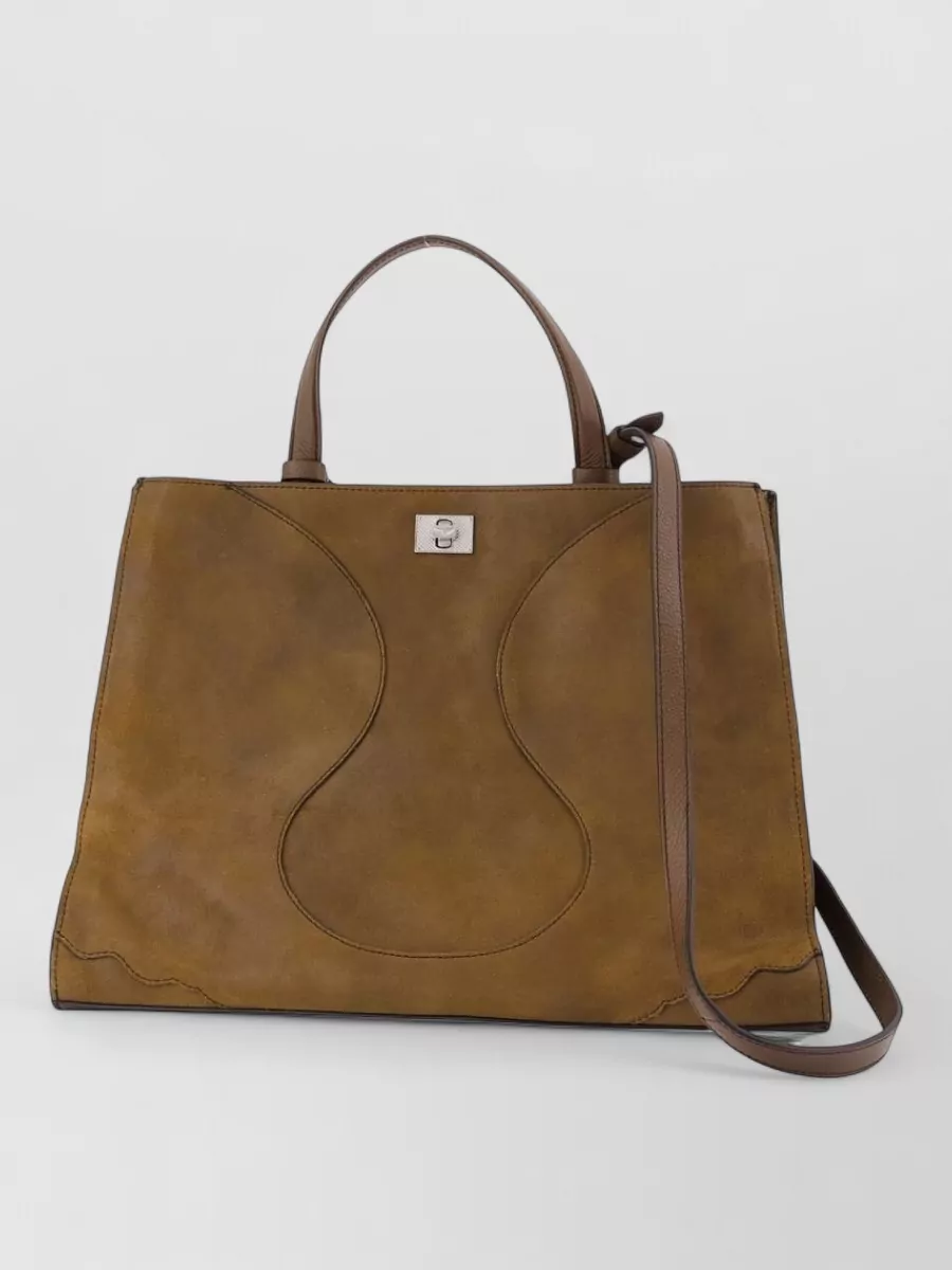 Zadig & Voltaire leather tote bag