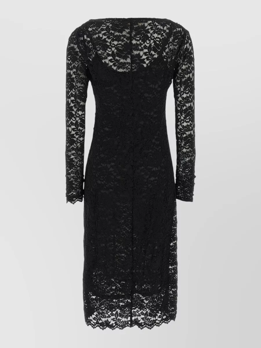 Diane Von Furstenberg lace midi dress