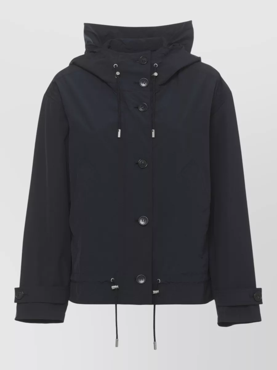 Woolrich Hooded Short Parka Coat