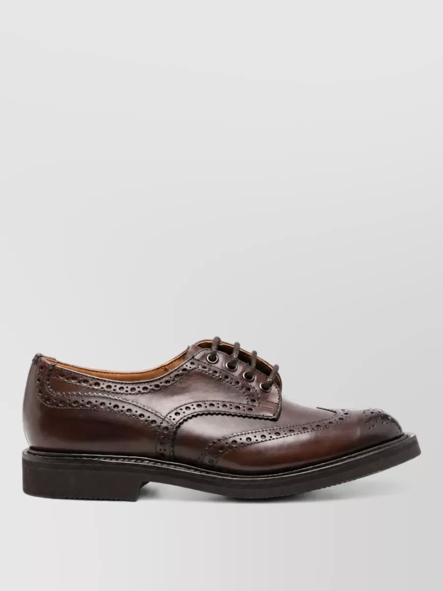 Tricker's Leather Lace-Up Brogues