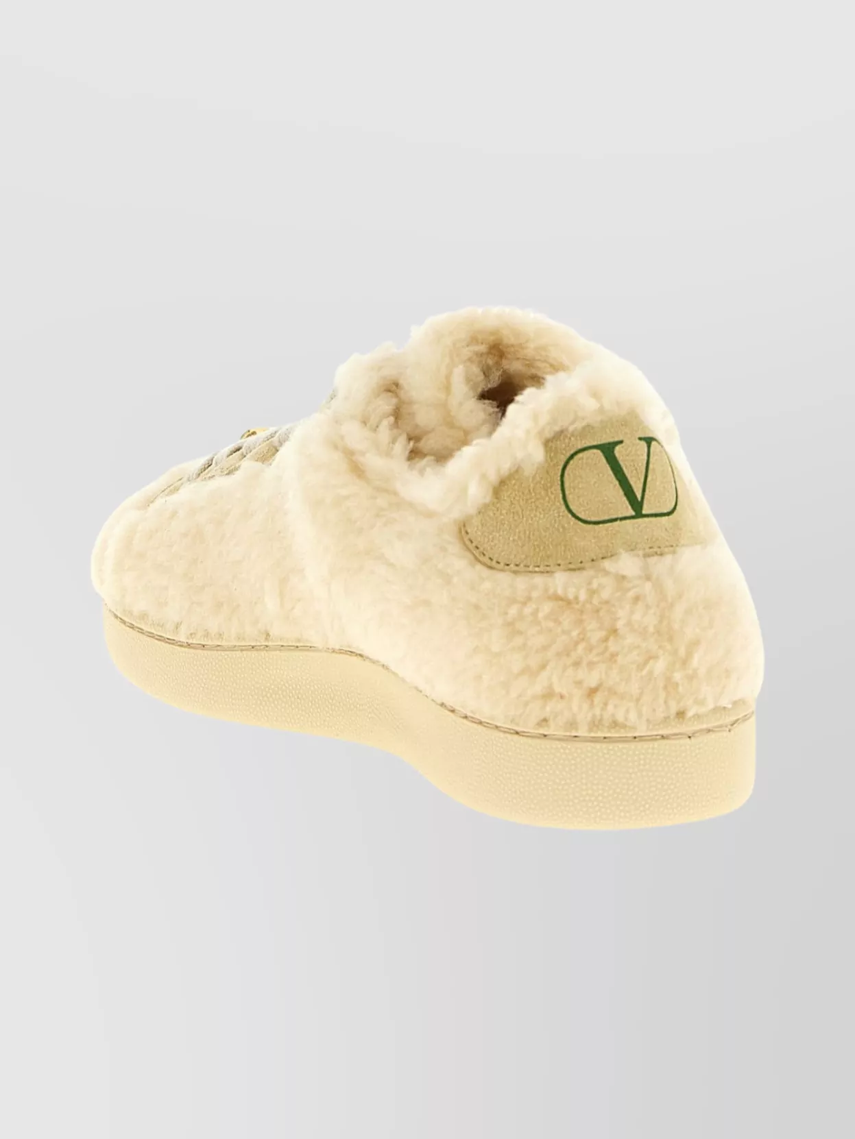 Valentino Garavani Royco Low-Top Faux Fur Sneakers