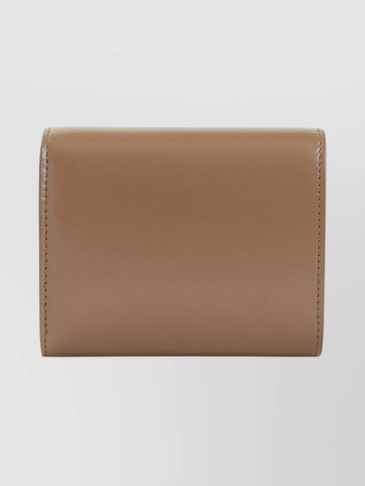 Celine Small Wallet With Flap And Hardware In Brown
