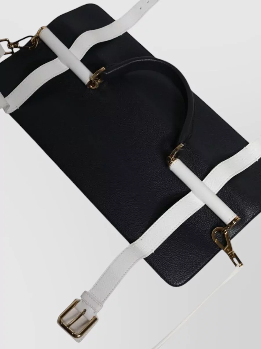 Dolce&Gabbana Devotion Leather Cross-Body Bag