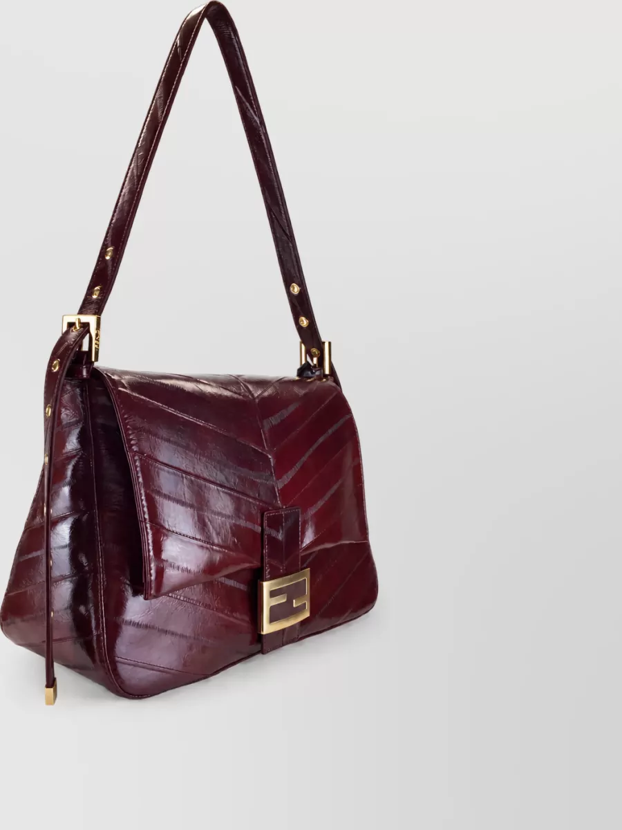 Fendi Leather Clutch Bag