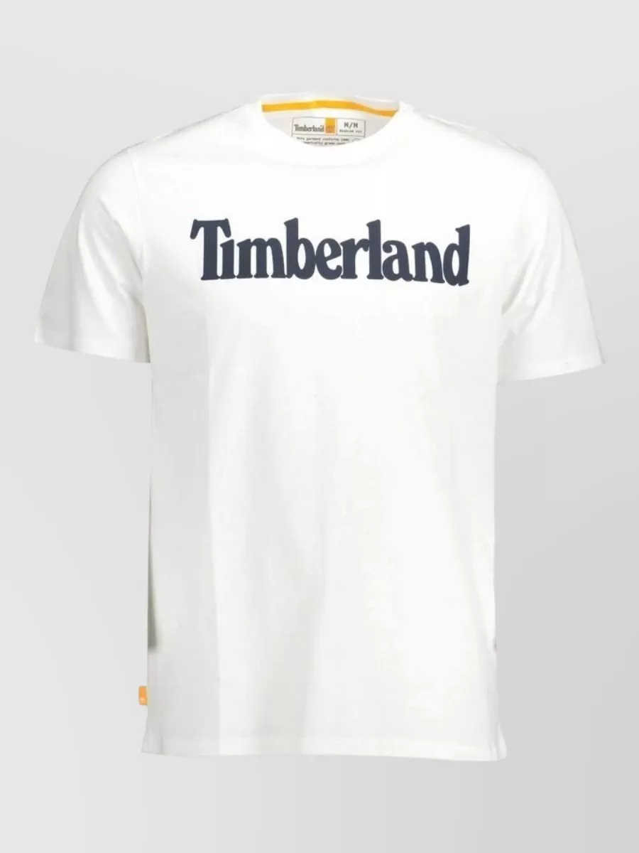 Timberland cotton logo-print t-shirt