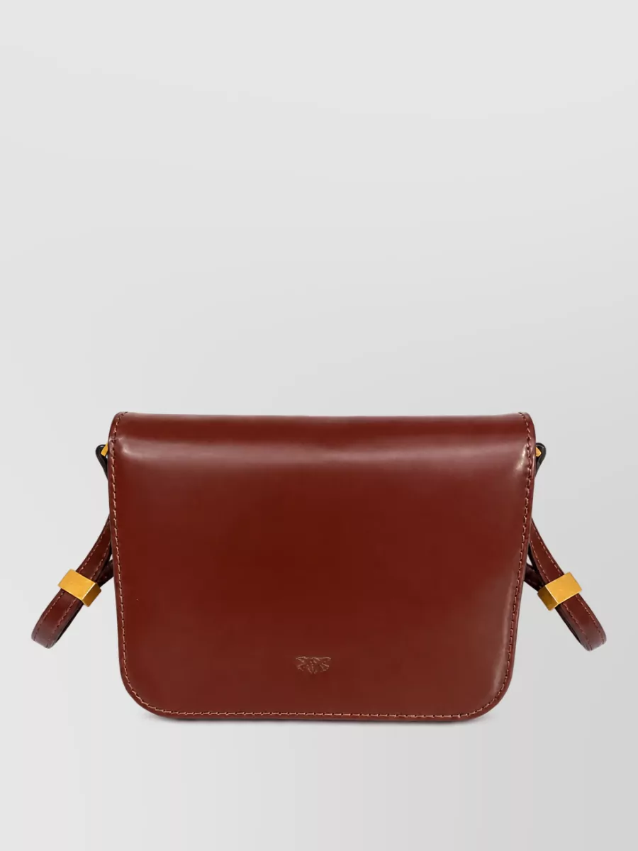 Pinko Love Bag Leather Cross-Body Bag