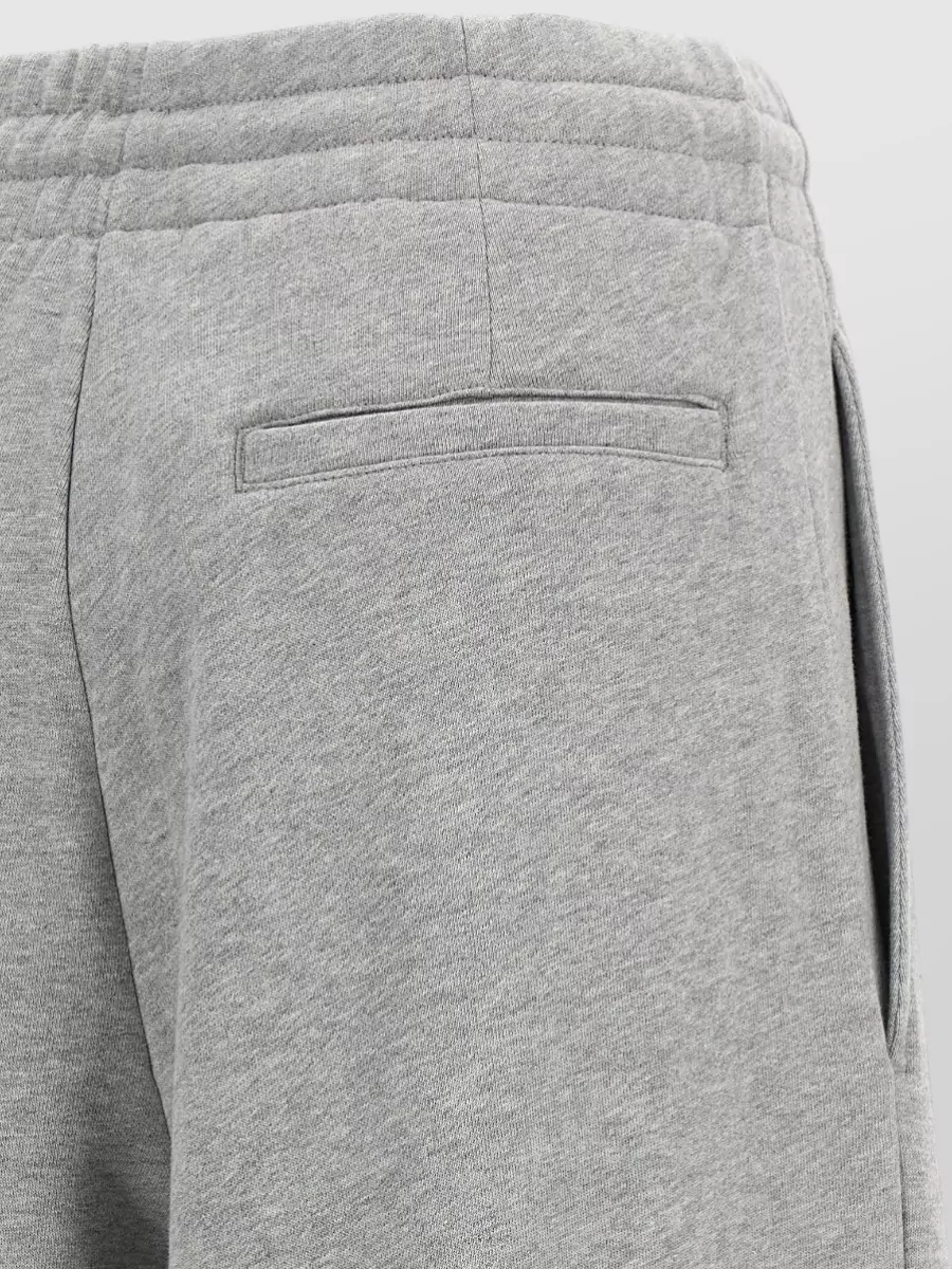 Dries Van Noten Cotton Melange Mid-Rise Wide-Leg Lounge Pants