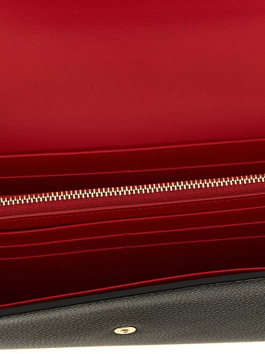 Ferragamo Gancini Leather Clutch Bag