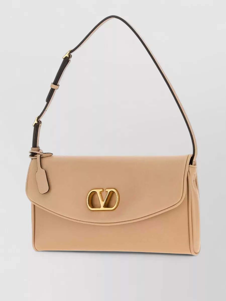 Valentino Garavani de vain nappa leather clutch bag