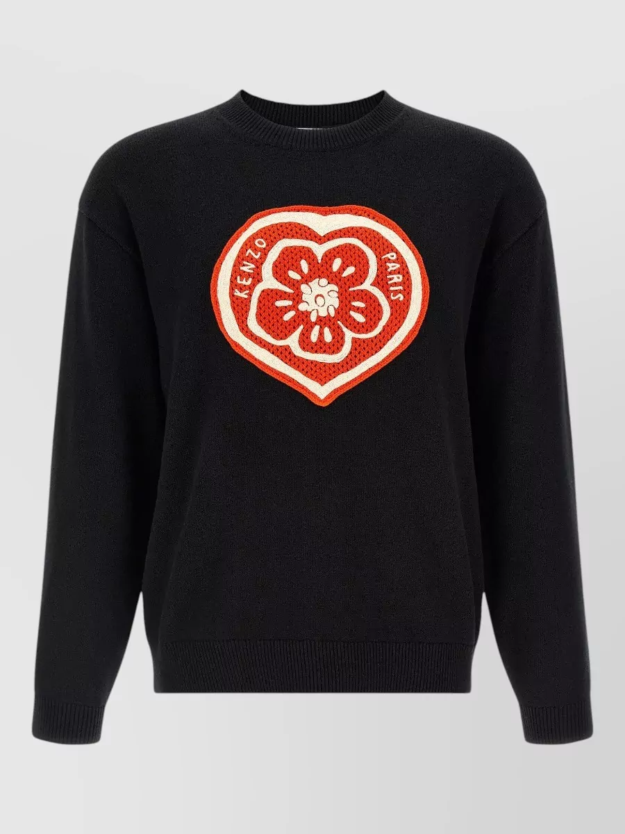 Kenzo crewneck wool-blend sweater