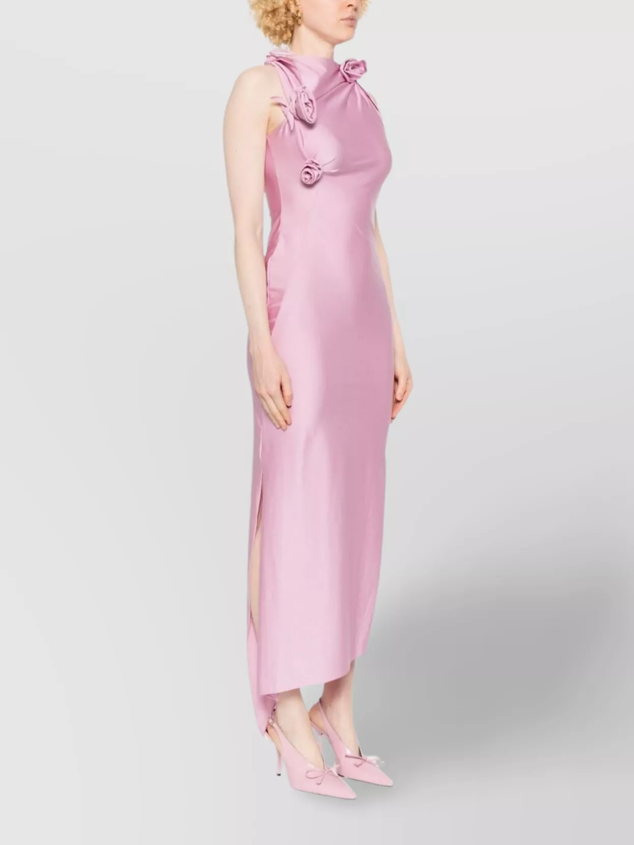 Coperni Knee Length Dress Asymmetric Hem