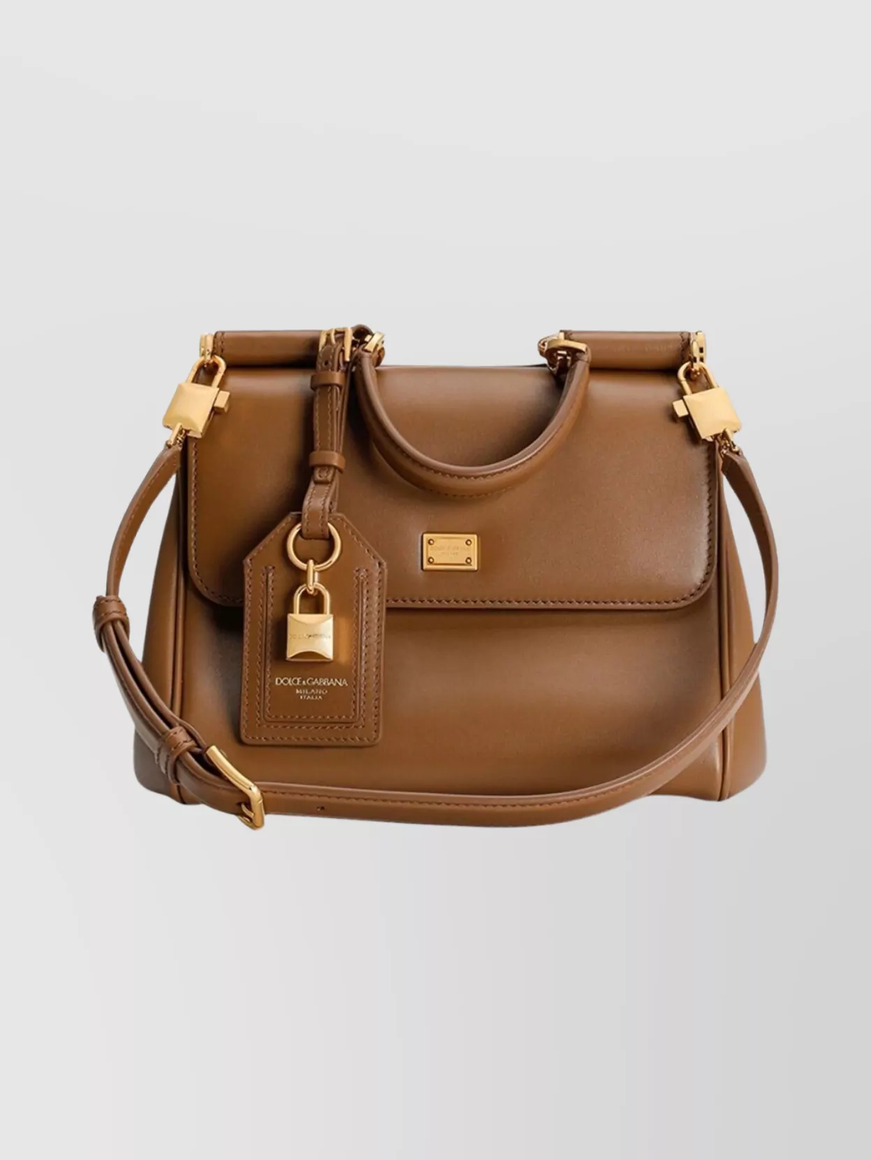 Dolce & Gabbana Chic Shoulder Bag Adjustable Strap