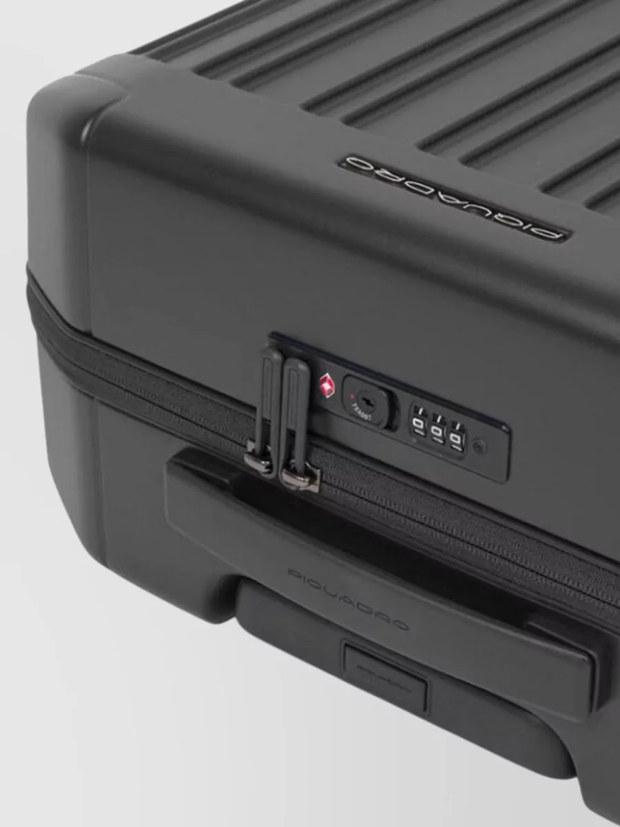 Piquadro Polycarbonate Cabin Trolley Suitcase