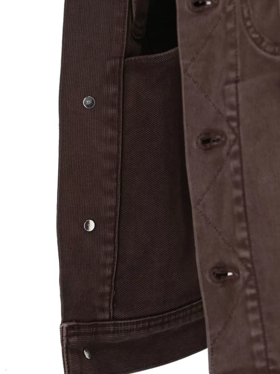 Tom Ford Long Sleeve Jacket Point Collar Design